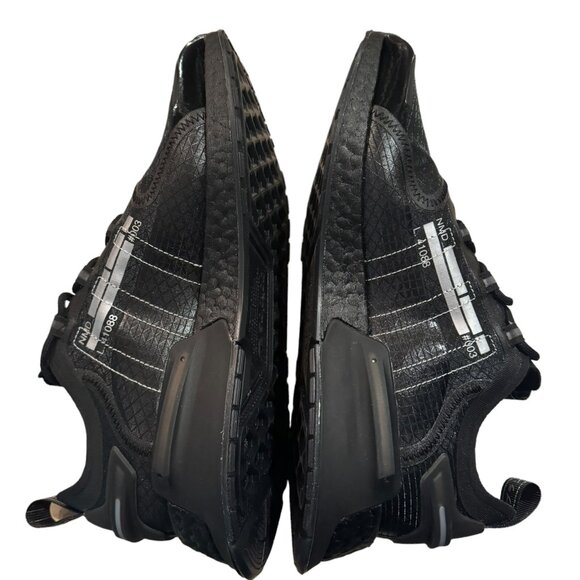 adidas Women's Shoes NMD V3 GW5657 Core Black Metallic Silver Size 10 New in Box - Picture 4 of 6